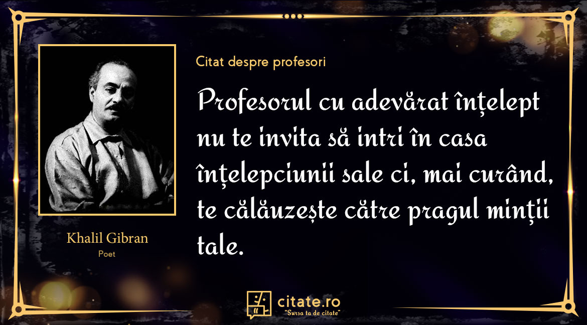 citate despre profesori