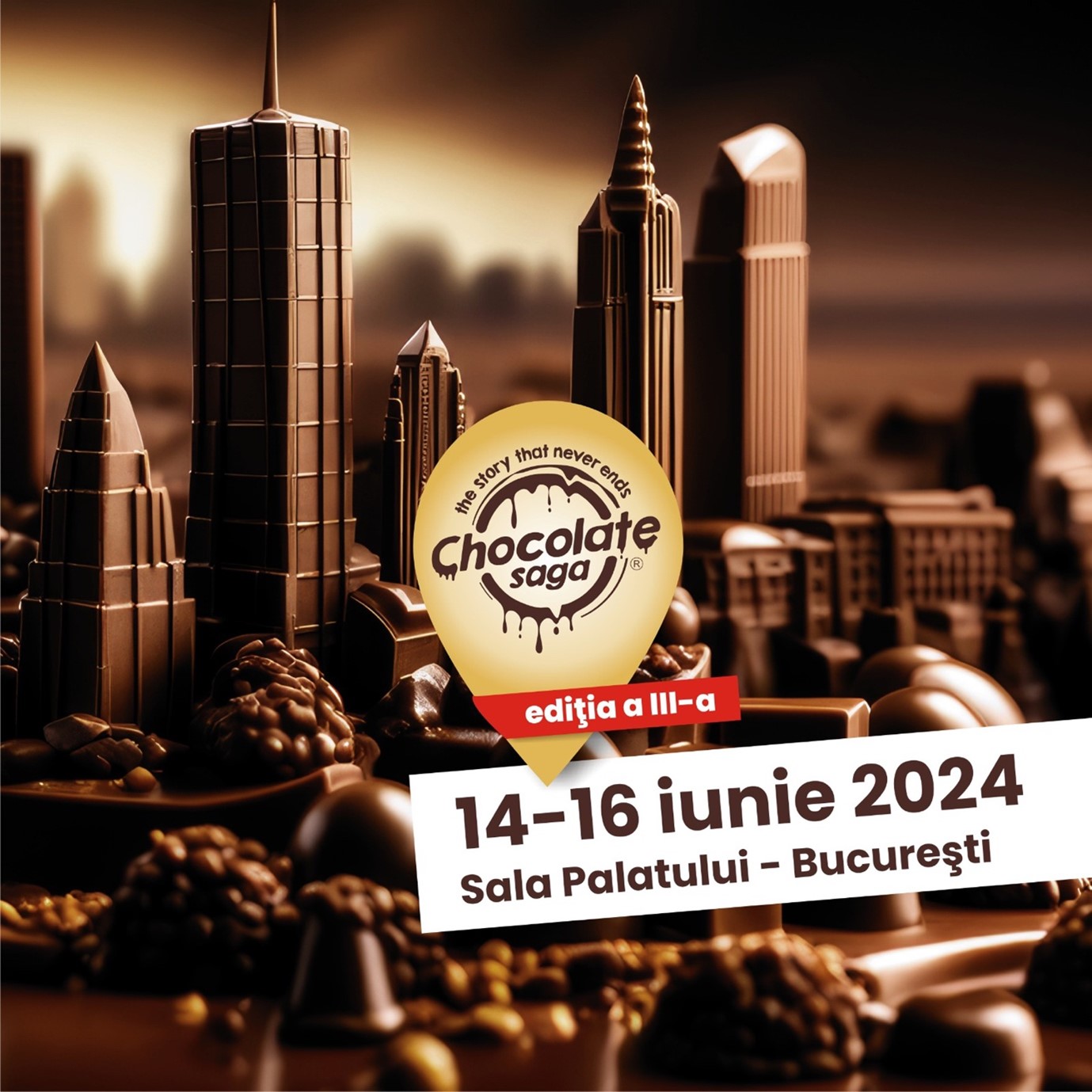 Chocolate Saga începe vineri, la Sala Palatului din București