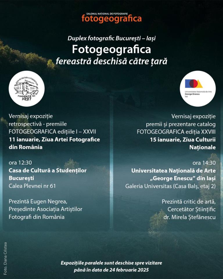 FOTOGEOGRAFICA – duplex fotografic București – Iași